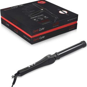 HSI Professional Comfy Curler Foldable Curling Iron Wand 1.25 inch - Folding